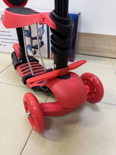 НОВЫЙ Самокат трехколесный с ручкой управления slider IT50R + БЕСПЛАТНАЯ ОТПРАВКА 3