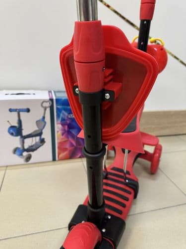 НОВЫЙ Самокат трехколесный с ручкой управления slider IT50R + БЕСПЛАТНАЯ ОТПРАВКА 5