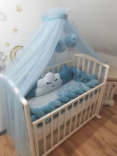 Комплект с косой в кроватку 2