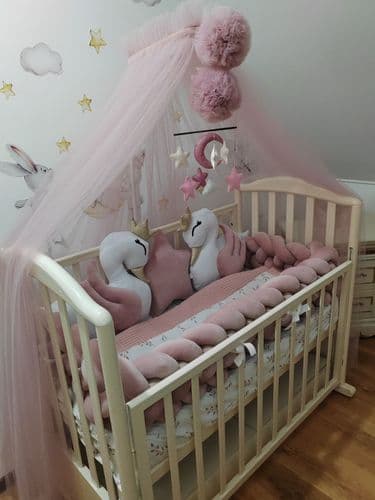 Бортики с косой для девочки под заказ 2