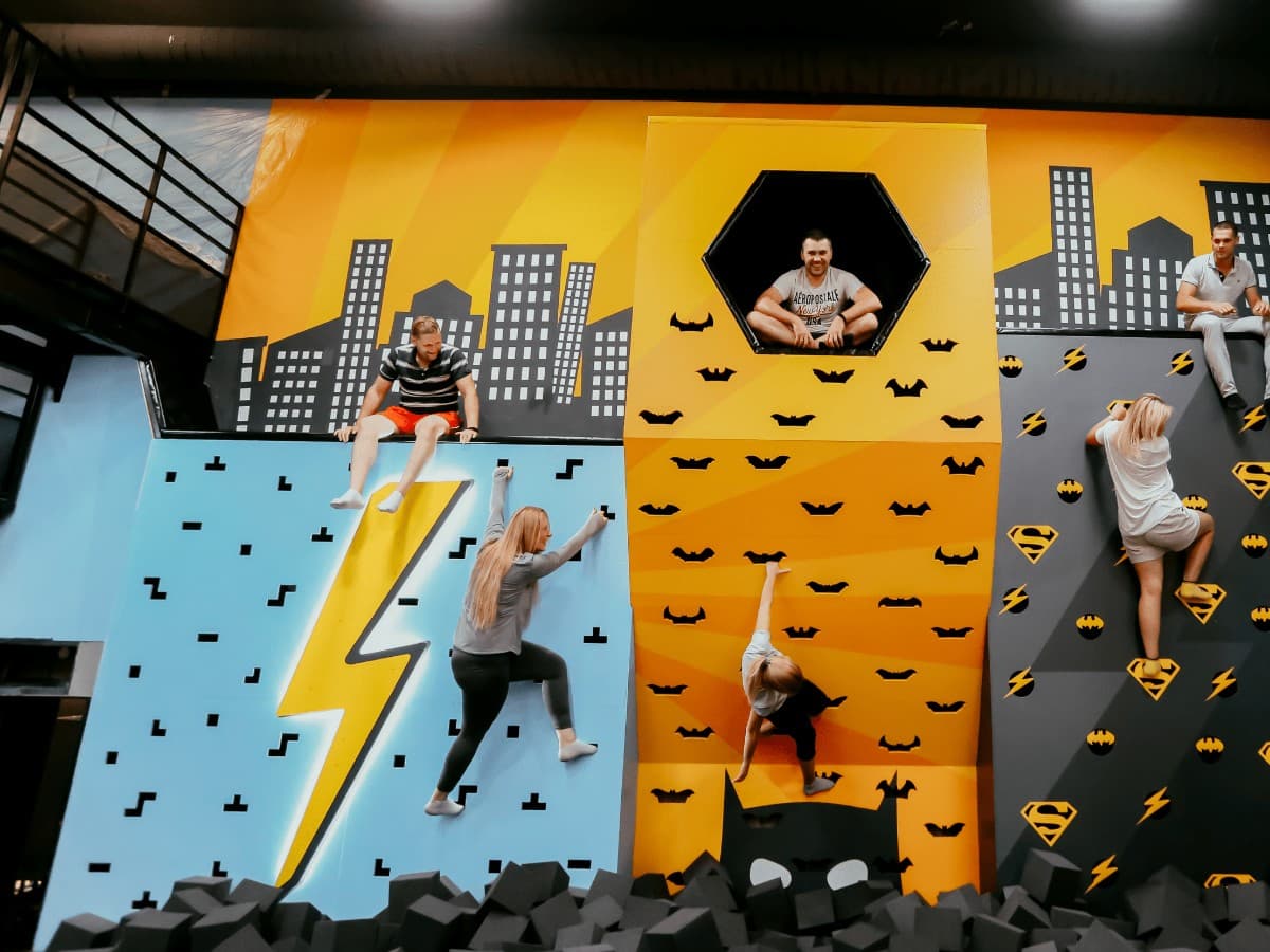 Скалодром в Hero Park 3