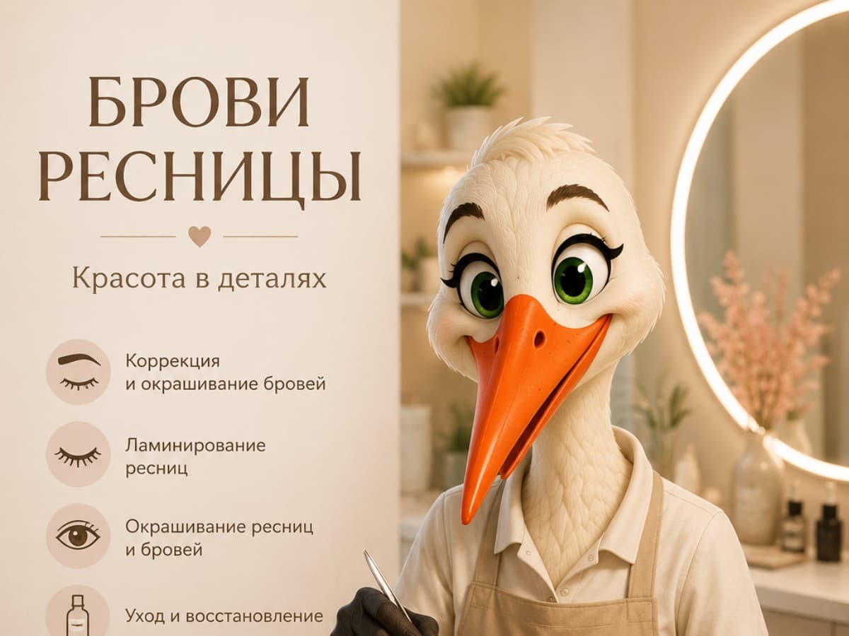 Приглашаем мастеров по оформлению бровей и ресниц
