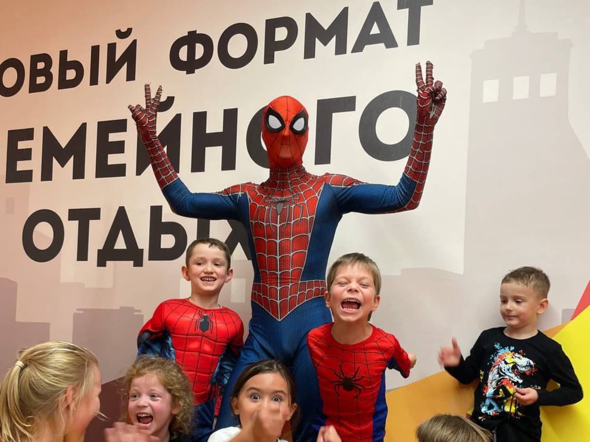 Развлечения для Детей на Батутах 6