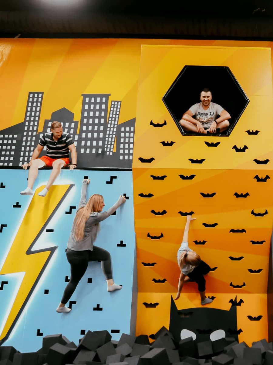 Скалодром в Hero Park 3