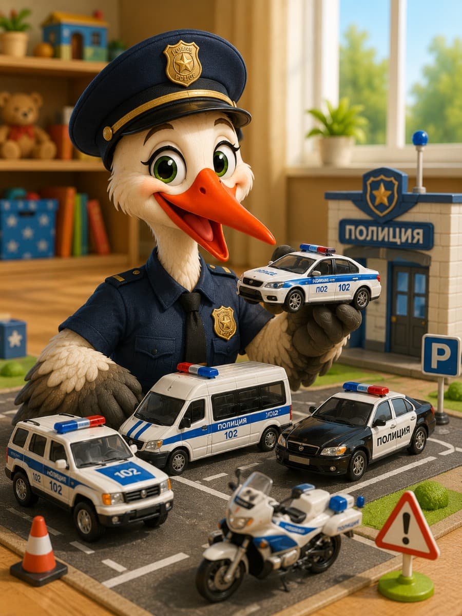 Полицейские машины