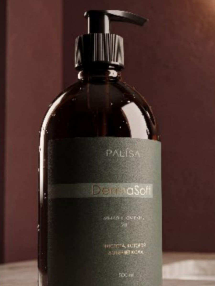 DERMASOFT мыло-шампунь 2в1