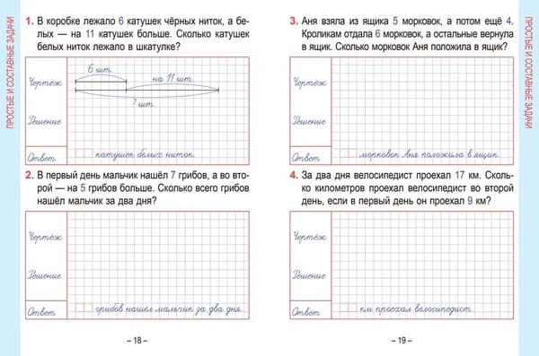 Учебное пособие Попурри Математика. Развивающий тренажер. 2 класс, мягкая обложка 5