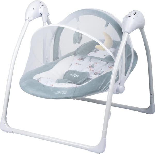 Качели для новорожденных INDIGO Star light 2