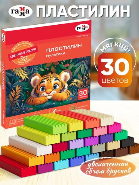 Пластилин ГАММА Мультики / 2042025_300 2