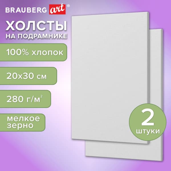 Набор холстов для рисования Brauberg Art Basic / 192671 2