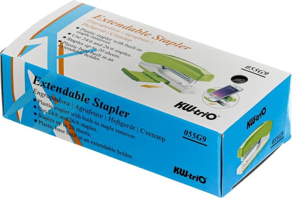 Степлер KW-Trio 055G9BLACK 6
