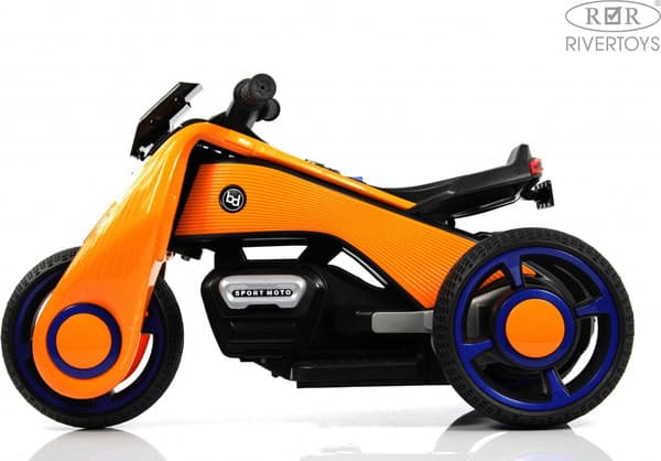 Детский мотоцикл RiverToys K333PX 10