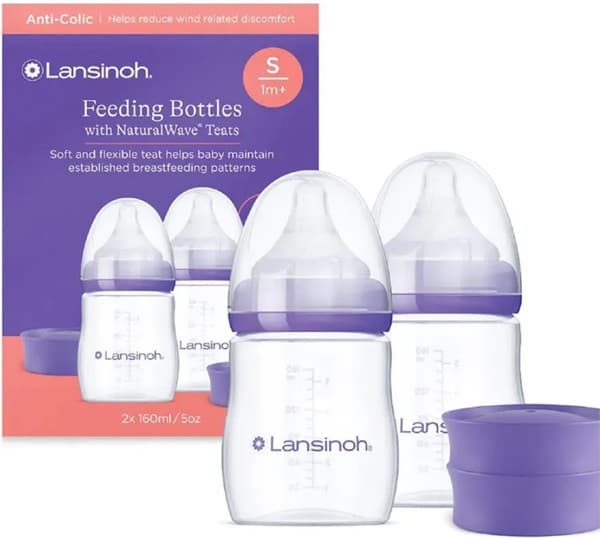 Набор бутылочек для кормления Lansinoh NaturalWave / 75430 7
