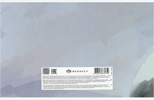 Альбом для рисования Феникс+ Девушка и панда / 73132 2