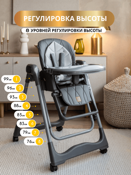 Стульчик для кормления VipBaby Polly 4в1 6