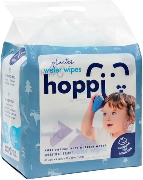 Влажные салфетки детские Hoppi С ледниковой водой / HB-010