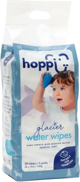 Влажные салфетки детские Hoppi C ледниковой водой / HB-008
