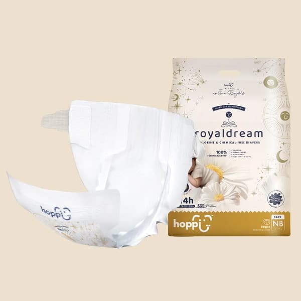 Подгузники детские Hoppi RoyalDream для новорожденных до 5кг / HB-040-NB 3