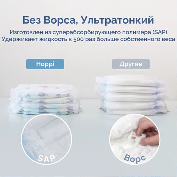 Подгузники-трусики детские Hoppi AirDream XL 12-17кг / HB-029-XL 3