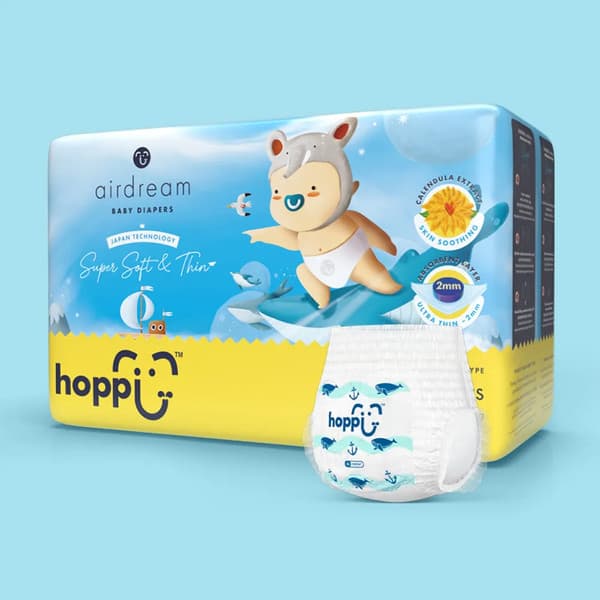 Подгузники-трусики детские Hoppi AirDream XL 12-17кг / HB-029-XL 8