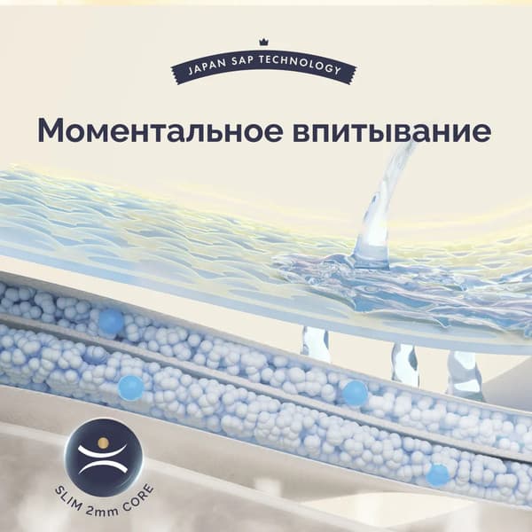 Подгузники-трусики детские Hoppi RoyalDream M 6-11кг / HB-041-M 6