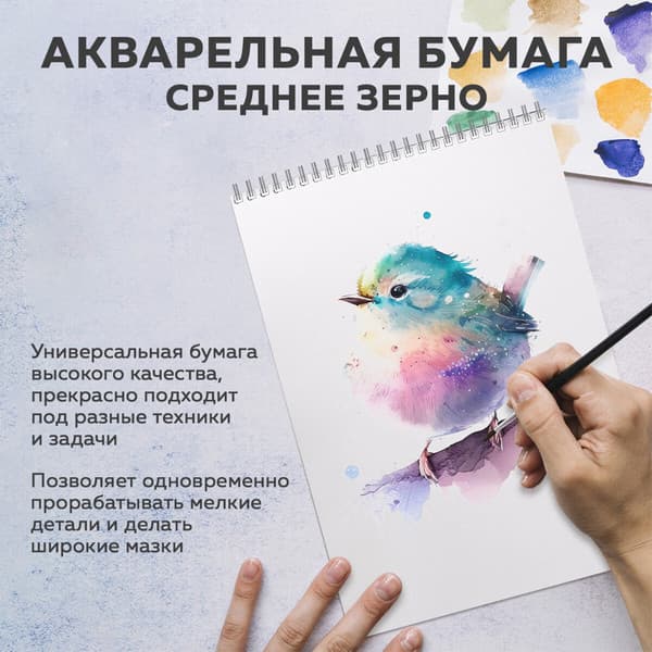 Набор бумаги для рисования Brauberg Art / 116351 4