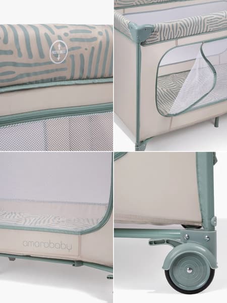 Кровать-манеж Amarobaby Smart AMARO-26SM/0313 4