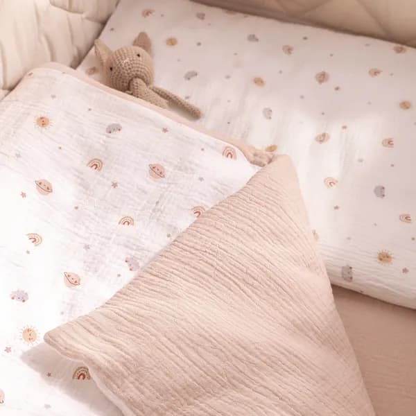 Комплект постельный для малышей Perina Muslin КПБ3-М.1.25х2.1 6