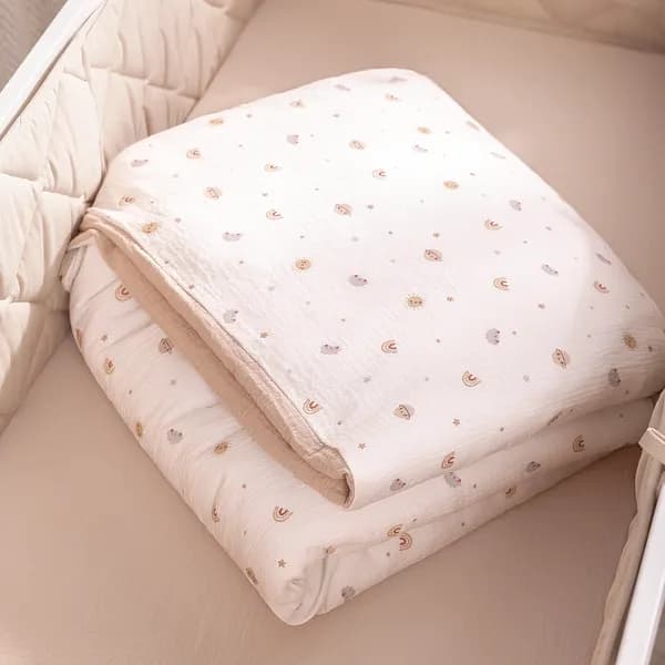 Комплект постельный для малышей Perina Muslin КПБ3-М.1.25х2.1 3