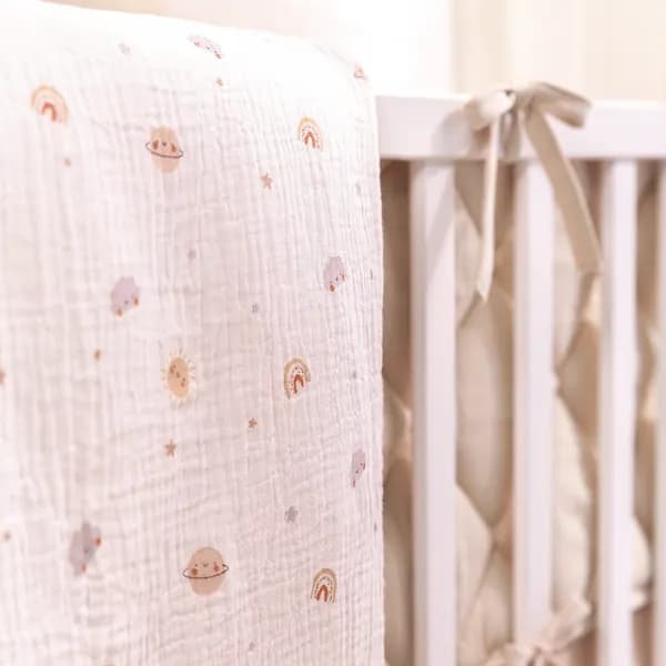 Комплект постельный для малышей Perina Muslin КПБ3-М.1.25х2.1 10
