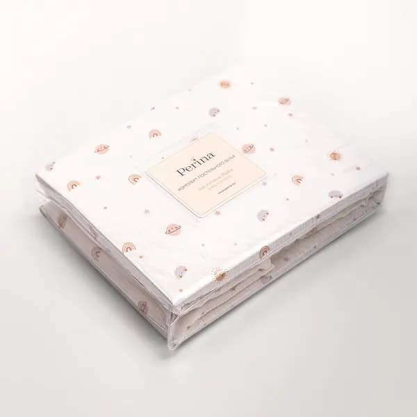 Комплект постельный для малышей Perina Muslin КПБ3-М.1.25х2.1 2