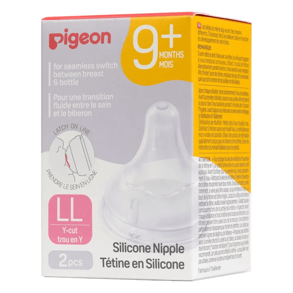Набор сосок Pigeon SofTouch Peristaltic Plus LL 9+ / 80268 4