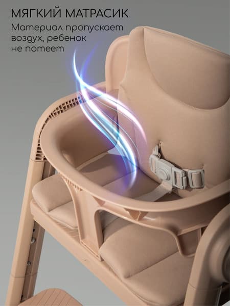 Стульчик для кормления Amarobaby Easy Grow / AB25-23EG/03 9
