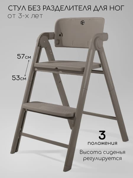 Стульчик для кормления Amarobaby Easy Grow / AB25-23EG/12 5