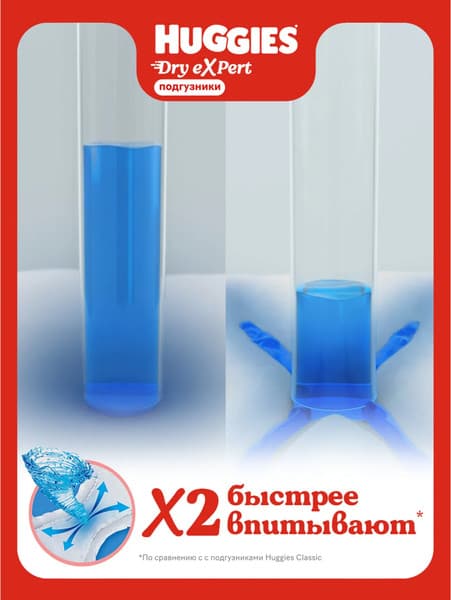 Подгузники детские Huggies Dry Expert Jumbo 3 4-9кг 7