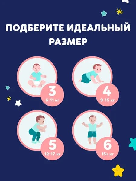 Подгузники-трусики детские Pampers Junior ночные 10