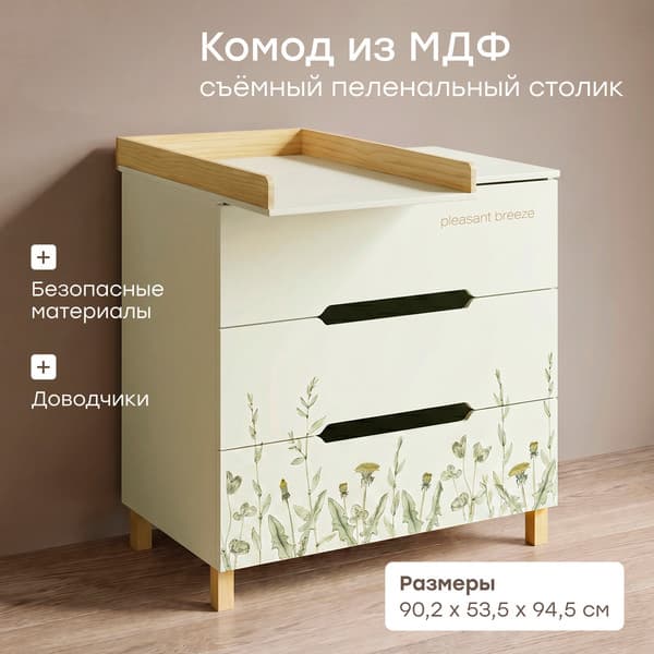 Комод пеленальный Happy Baby Fioki 91036 2