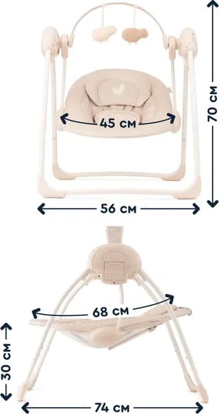 Качели для новорожденных Junion Chuli SG04-01-YD 3