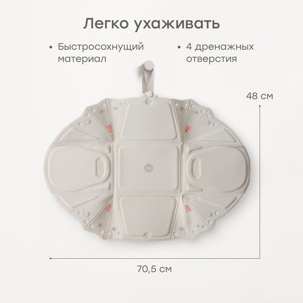 Вкладыш для купания в раковине Happy Baby Aquahug / 121029 7