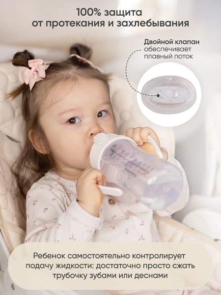 Поильник Paomma С трубочкой 6