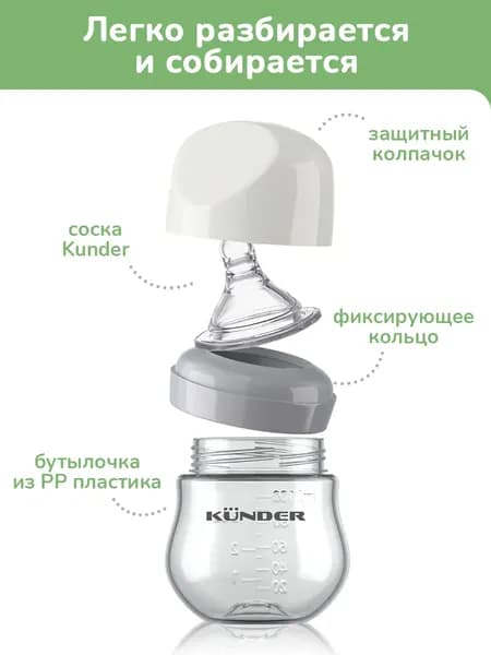 Бутылочка для кормления Kunder 33482 5