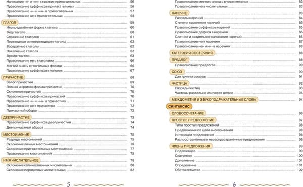 Учебное пособие КоЛибри Русский язык в таблицах и комиксах 3
