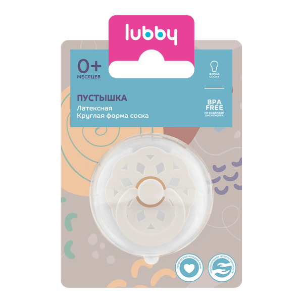 Пустышка Lubby 32157/12 3