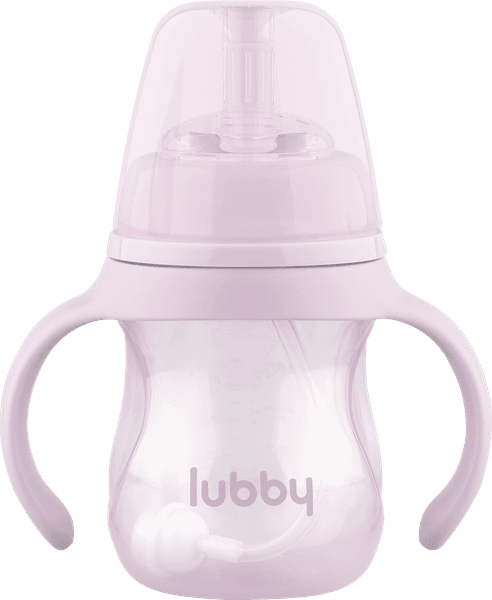 Поильник Lubby Непроливайка с трубочкой 35316/12