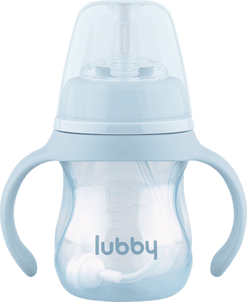 Поильник Lubby Непроливайка с трубочкой 35315/12