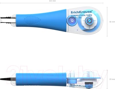 Корректор для текста Erich Krause Techno White / 21887 2