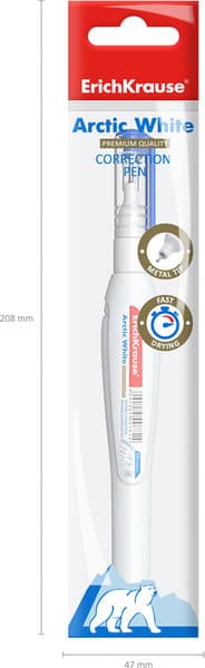 Корректор для текста Erich Krause Arctic White / 14173 7