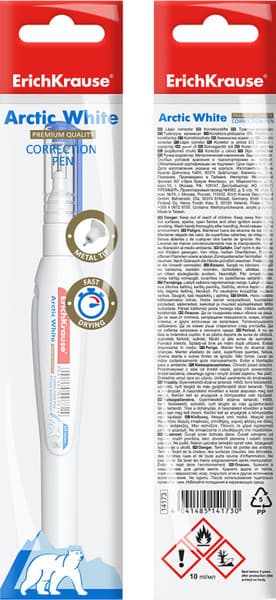Корректор для текста Erich Krause Arctic White / 14173 6