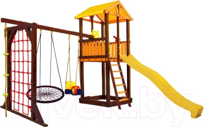 Игровой комплекс Perfetto Sport Pitigliano 9 + качели Паутина 4