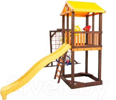 Игровой комплекс Perfetto Sport Pitigliano 9 + качели Паутина 5